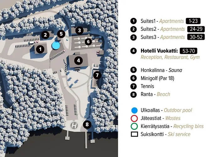 Aateli Lakeside - Former Apartahotel Vuokatti